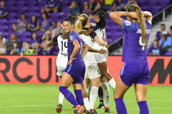 Orlando Pride Gastgeber Der North Carolina Courage Exploria Stadium Mai — Stockfoto