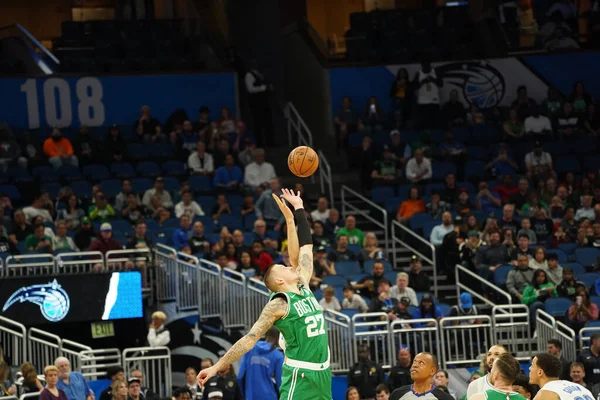 Orlando Magic Accueille Les Celtics Boston Amway Center Vendredi Janvier — Photo