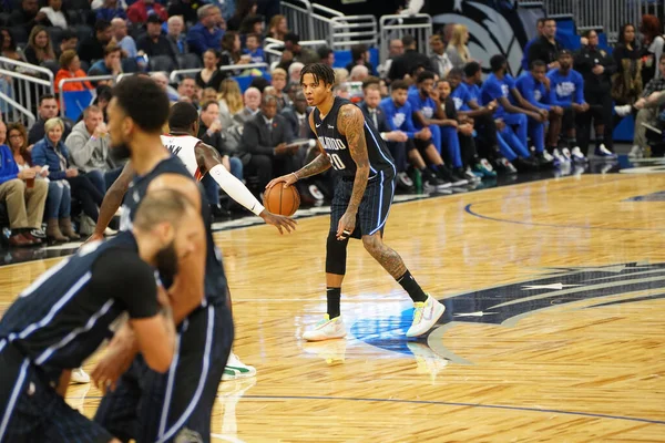 Orlando Magic Host Miami Heat Amway Center Orlando Florida Saturday — Stock Photo, Image