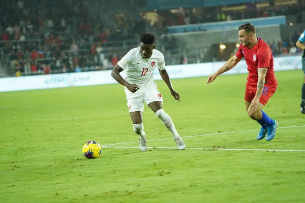 Amerikan Futbol Takımı 15 Kasım 2019 Cuma günü Orlando Florida 'daki Exploria Stadyumu' nda oynanan Concacaf Uluslar Ligi karşılaşmasında Kanada 'ya ev sahipliği yapmaktadır.