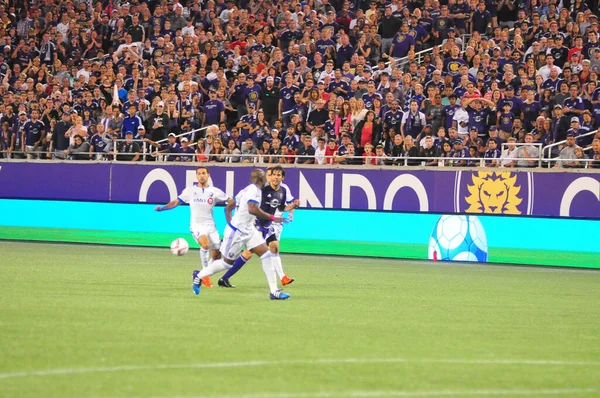 Orlando City Värd Dig Montreal Impact Camping World Stadium Den — Stockfoto