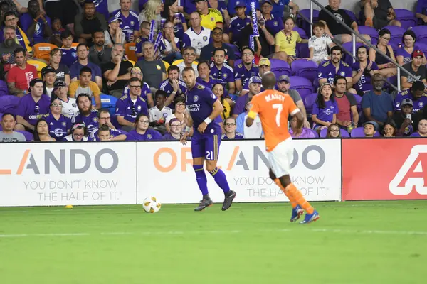 Orlando City SC, 22 Eylül 2018 'de Florida Exploria Stadyumu' nda Houston Dynamo 'yu ağırladı..