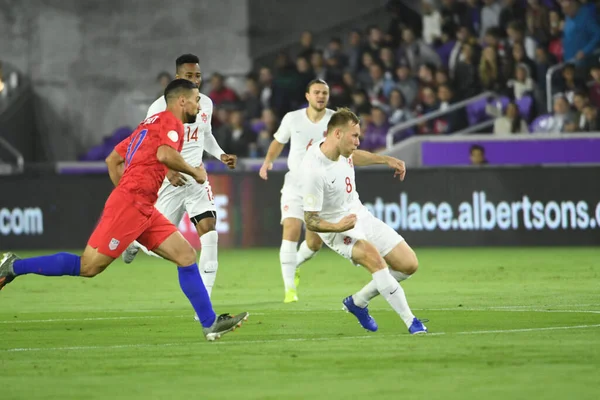 Amerikan Futbol Takımı 15 Kasım 2019 Cuma günü Orlando Florida 'daki Exploria Stadyumu' nda oynanan Concacaf Uluslar Ligi karşılaşmasında Kanada 'ya ev sahipliği yapmaktadır.