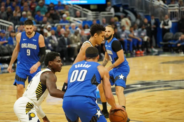 Orlando Magic Принимает Indiana Pacers Amway Center Воскресенье Ноября 2019 — стоковое фото