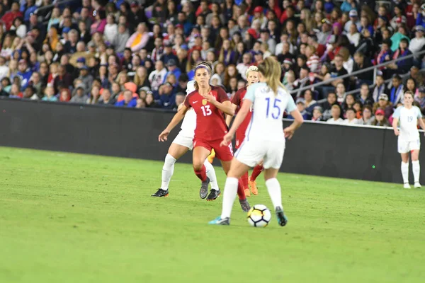 ABD, 7 Mart 2018 tarihinde Orlando City Stadyumu 'ndaki SheBelives Kupası' nda İngiltere ile karşı karşıya geldi..  