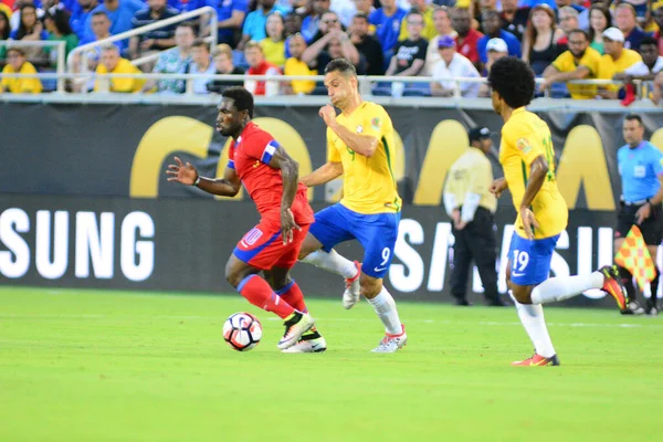 Brezilya, 8 Haziran 2016 tarihinde Orlando Florida 'daki Copa America Centenario' da Haiti ile karşılaştı..