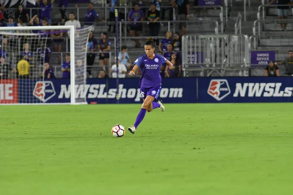 Orland Pride, 25 Ağustos 2018 'de Orlando Florida' daki Exploria Stadyumu 'nda Chicago Red Stars' a ev sahipliği yapıyor..  