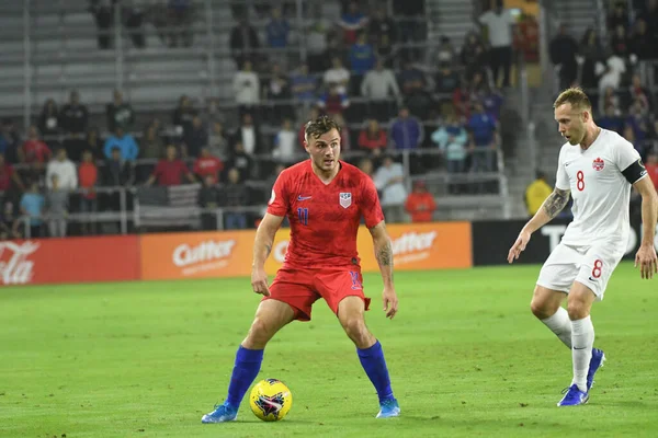 Amerikan Futbol Takımı 15 Kasım 2019 Cuma günü Orlando Florida 'daki Exploria Stadyumu' nda oynanan Concacaf Uluslar Ligi karşılaşmasında Kanada 'ya ev sahipliği yapmaktadır.