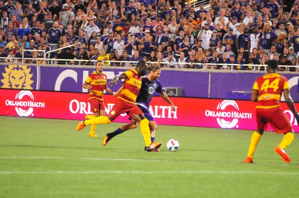 Orlando City SC, 29 Haziran 2016 'da Orlando Florida' daki Kamp Dünyası Stadyumu 'nda Fort Lauderdale Strikers' a ev sahipliği yaptı..