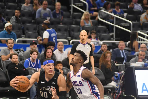 Orlando Magic, Philadelphia 76ers 'ı 25 Mart 2019' da Orlando Florida 'daki Amway Arena' da ağırlıyor..
