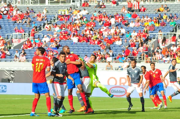 Kosta Rika, Copa America Centenario sırasında Paraguay ile Orlando Florida 'daki Dünya Kampı Stadyumu' nda karşılaştı..  