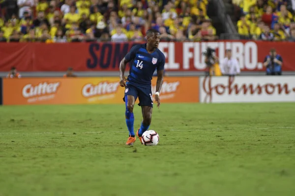 ABD Kolombiya 'ya karşı Raymond James Stadyumu' nda 11 Ekim 2018 'de.  