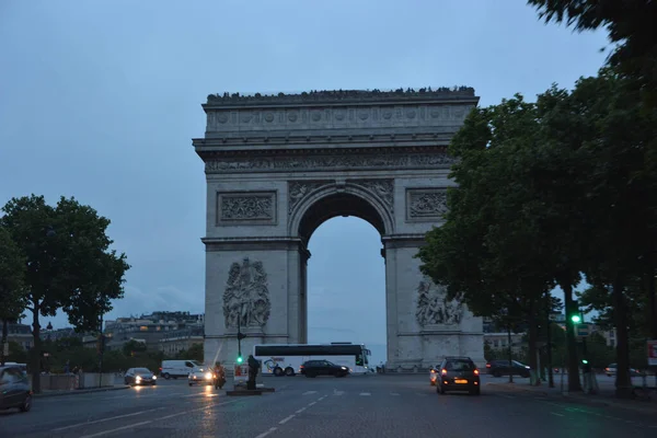 Die Verschönerte Stadt Paris Frankreich Mai 2017 — Stockfoto