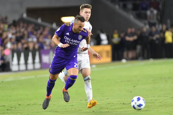 Orlando City SC, 10 Mart 2018 'de Orlando City Stadyumu' nda Minnesota United FC 'ye ev sahipliği yaptı..  