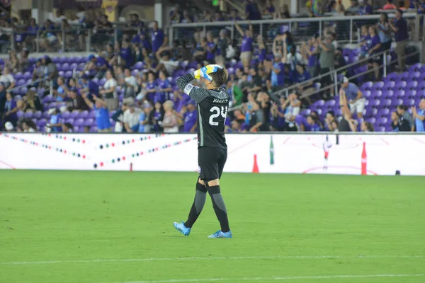 Orlando Pride Gospodarzem New Jersey Sky Blue Orlando City Stadium — Zdjęcie stockowe