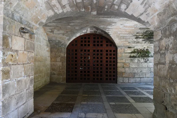 Túnel Bajo Iglesia Palma Palma Mallorca España — Foto de Stock