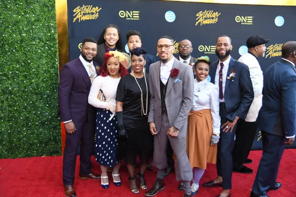 24 Mart 2018 Cumartesi günü Las Vegas 'taki Orleans Resort' ta düzenlenen 33. Yıldız Ödülleri Kırmızı Halı sırasında ünlüler.