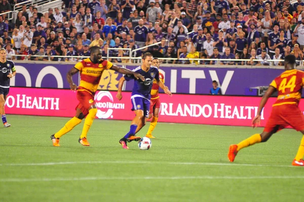 Orlando City SC, 29 Haziran 2016 'da Orlando Florida' daki Kamp Dünyası Stadyumu 'nda Fort Lauderdale Strikers' a ev sahipliği yaptı..