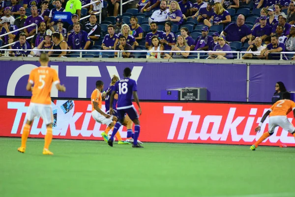 Orlando City Sediou Houston Dynamo Julho 2016 Camping World Stadium — Fotografia de Stock