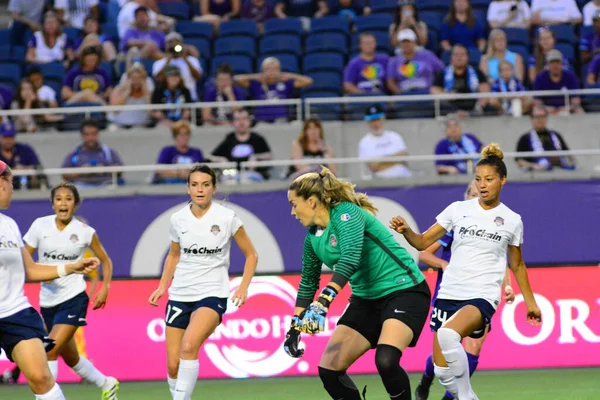 Orlando Pride 26 Ağustos 2016 'da Orlando Florida' daki Camp World Stadyumu 'nda Washington Spirit' e ev sahipliği yaptı..  