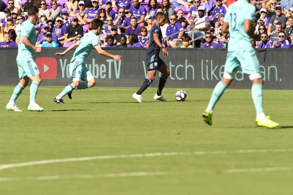 Orlando City Ist Samstag Den April 2019 Gastgeber Der Vancouver — Stockfoto