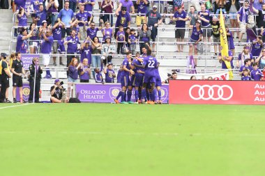 Orlando City, 31 Mart 2018 'de Orlando Florida' daki Exploria Stadyumu 'nda New York Red Bulls' a ev sahipliği yaptı..  