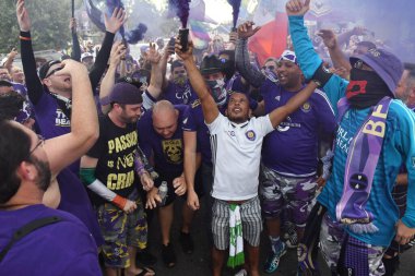 Orlando City 26 Temmuz 2018 'de Florida Exploria Stadyumu' nda NYC FC 'ye ev sahipliği yaptı. Fotoğraf: Marty Jean-Louis
