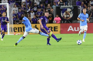 Orlando City 26 Temmuz 2018 'de Florida Exploria Stadyumu' nda NYC FC 'ye ev sahipliği yaptı. Fotoğraf: Marty Jean-Louis