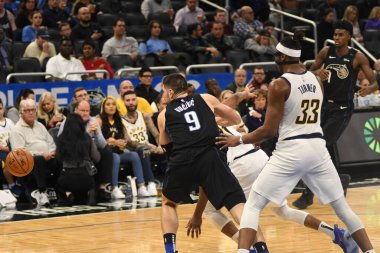 Orlando Magic, 31 Ocak 2019 'da Orlando Florida' daki Amway Center 'da Indiana Pacers' a ev sahipliği yapıyor..