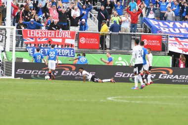 13 Ocak 2018 'de Orlando Florida' daki Spektrum Stadyumu 'nda düzenlenen Florida Kupası' nda Korucular Corinthianlara karşı..