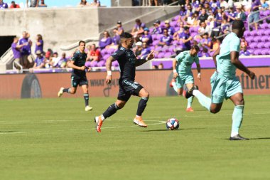 Orlando City SC 20 Nisan 2019 'da Orlando City Stadyumu' nda Vancouver Whitecaps 'a ev sahipliği yapıyor..  