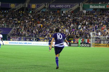 Orlando City, 24 Ağustos 2016 'da Orlando Florida' daki Kamp Dünyası Stadyumunda Toronto FC 'ye ev sahipliği yaptı..