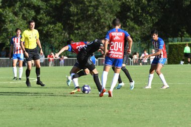 30 Temmuz 2019 'da Orlando Florida' daki Disney 'in Vahşi Spor Dünyası' nda düzenlenen MLS Allstar Haftası sırasında MLS Homegrown oyunu.