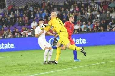 Amerikan Futbol Takımı 15 Kasım 2019 Cuma günü Orlando Florida 'daki Exploria Stadyumu' nda oynanan Concacaf Uluslar Ligi karşılaşmasında Kanada 'ya ev sahipliği yapmaktadır.
