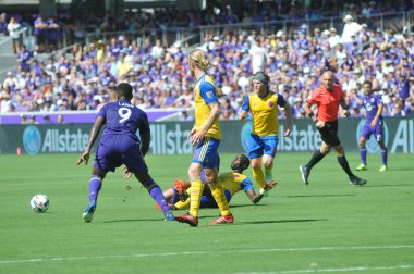 Orlando City 29 Nisan 2017 'de Orlando, Florida' daki Orlando City Stadyumu 'nda Colorado Rapids' e ev sahipliği yaptı.) 