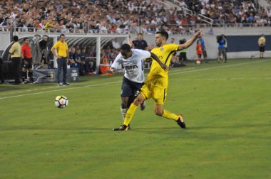 Paris Saint-Germain, Tottenham Hotspur 'a karşı 22 Temmuz 2017' de Orlando Florida 'daki Citrus Bowl' da.  
