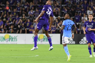 Orlando City 26 Temmuz 2018 'de Florida Exploria Stadyumu' nda NYC FC 'ye ev sahipliği yaptı. Fotoğraf: Marty Jean-Louis