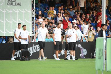 30 Temmuz 2019 'da Orlando Florida' da Disney 'in Vahşi Spor Dünyası' nda MLS All-Star Yetenek Yarışması. 