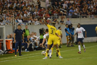 Paris Saint-Germain, Tottenham Hotspur 'a karşı 22 Temmuz 2017' de Orlando Florida 'daki Citrus Bowl' da.   
