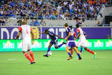 Orlando City SC, 18 Haziran 2016 'da Orlando Florida' daki Camp World Stadyumu 'nda San Jose Depremleri' ne ev sahipliği yaptı..