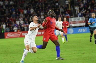 Amerikan Futbol Takımı 15 Kasım 2019 Cuma günü Orlando Florida 'daki Exploria Stadyumu' nda oynanan Concacaf Uluslar Ligi karşılaşmasında Kanada 'ya ev sahipliği yapmaktadır.