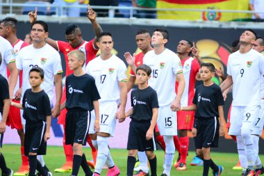 Bolivya, Orlando Florida 'daki Copa American Centenario' da Dünya Kampı Stadyumu 'nda Panama ile karşılaştı..