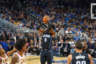 Orlando Magic, Orlando, Florida 'daki sezon açılışında Cleveland Cavaliers' ı Amway Center 'da ağırlıyor..