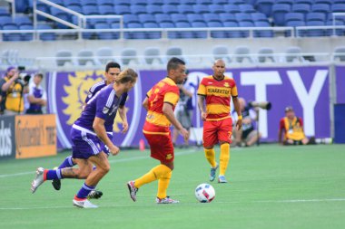 Orlando City SC, 29 Haziran 2016 'da Orlando Florida' daki Kamp Dünyası Stadyumu 'nda Fort Lauderdale Strikers' a ev sahipliği yaptı..