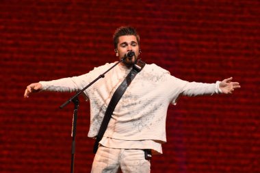 Juanes 'in Orlando Florida' daki Amway Center 'daki konserinde. 20, 2018