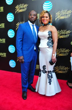 20 Şubat 2016 'da Las Vegas' taki Orleans Arena 'da düzenlenen 31. Yıldız Ödülleri sırasında kırmızı halı..  