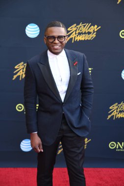 24 Mart 2018 Cumartesi günü Las Vegas 'taki Orleans Resort' ta düzenlenen 33. Yıldız Ödülleri Kırmızı Halı sırasında ünlüler.