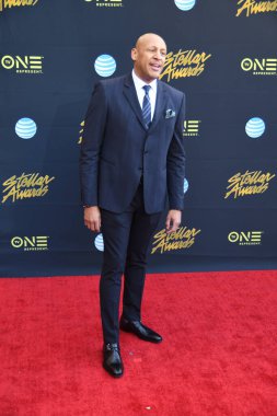 24 Mart 2018 Cumartesi günü Las Vegas 'taki Orleans Resort' ta düzenlenen 33. Yıldız Ödülleri Kırmızı Halı sırasında ünlüler.