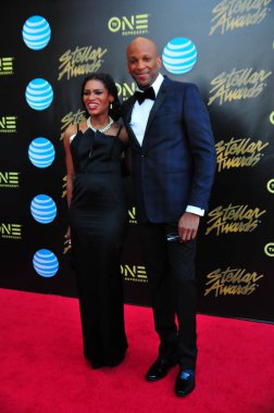 20 Şubat 2016 'da Las Vegas Nevada' daki Orleans Arena 'da düzenlenen 31. Yıldız Ödülleri sırasında kırmızı halı. Fotoğraf: Marty Jean-Louis