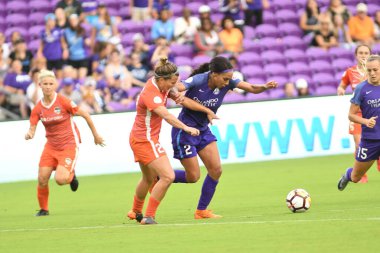 Orlando Pride, 27 Haziran 2018 tarihinde Orlando City Stadyumu 'nda Houston Dash' e ev sahipliği yaptı..  